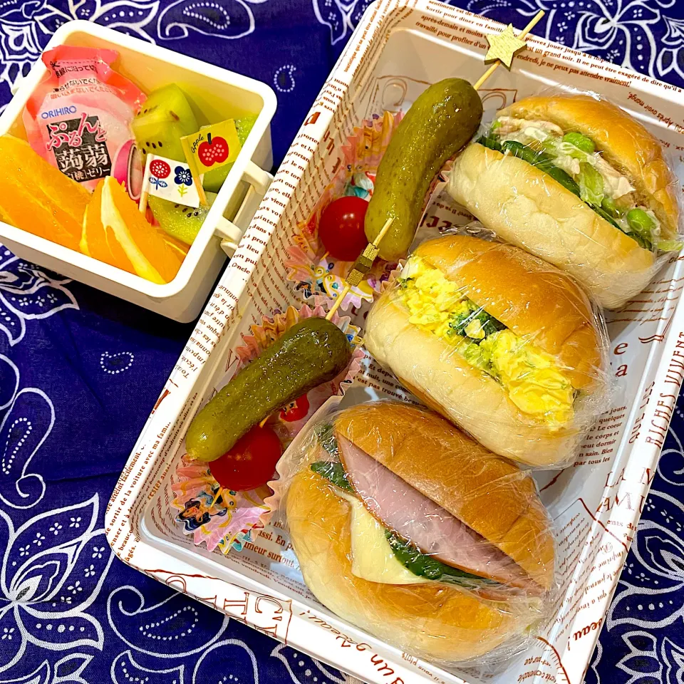 😋今日の学童弁当🥪|moyukitaさん