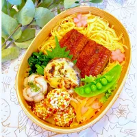 Snapdishの料理写真:7/29 旦那弁当|chanconocoさん