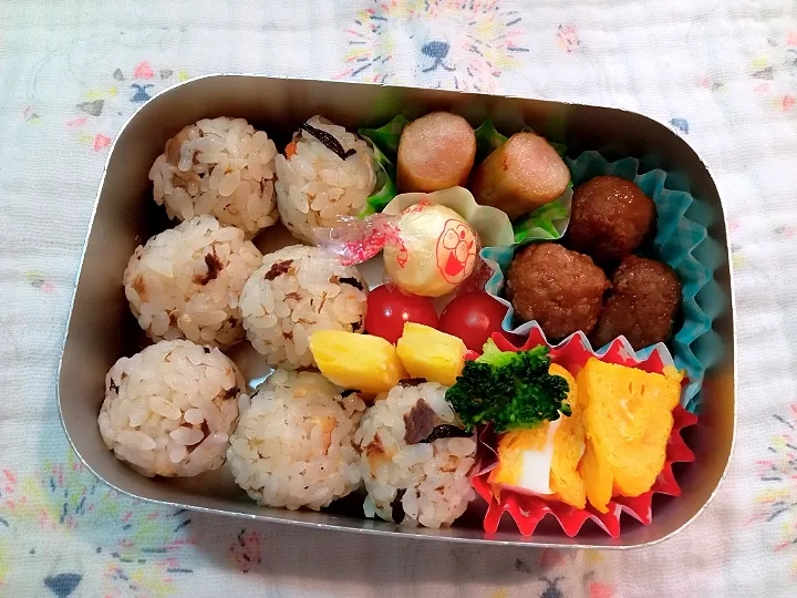 Snapdishの料理写真:2022.7.29 息子弁当|macyuさん