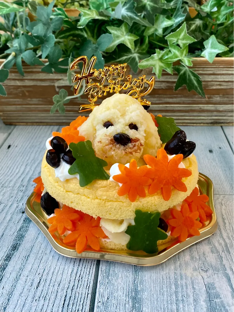 わんこ用ケーキです🐶|富士子🍒🐰🍓さん