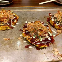 Snapdishの料理写真:大阪でお好み焼き|aireimamaさん