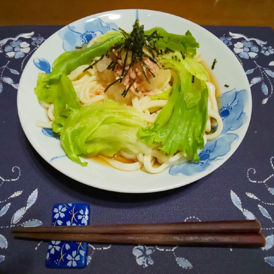 おろしサラダうどん(大)|enarinさん