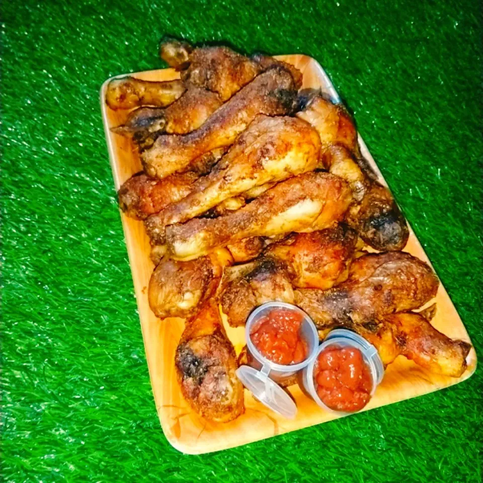 Snapdishの料理写真:Barbeque Drumsticks.|thewriterchefさん