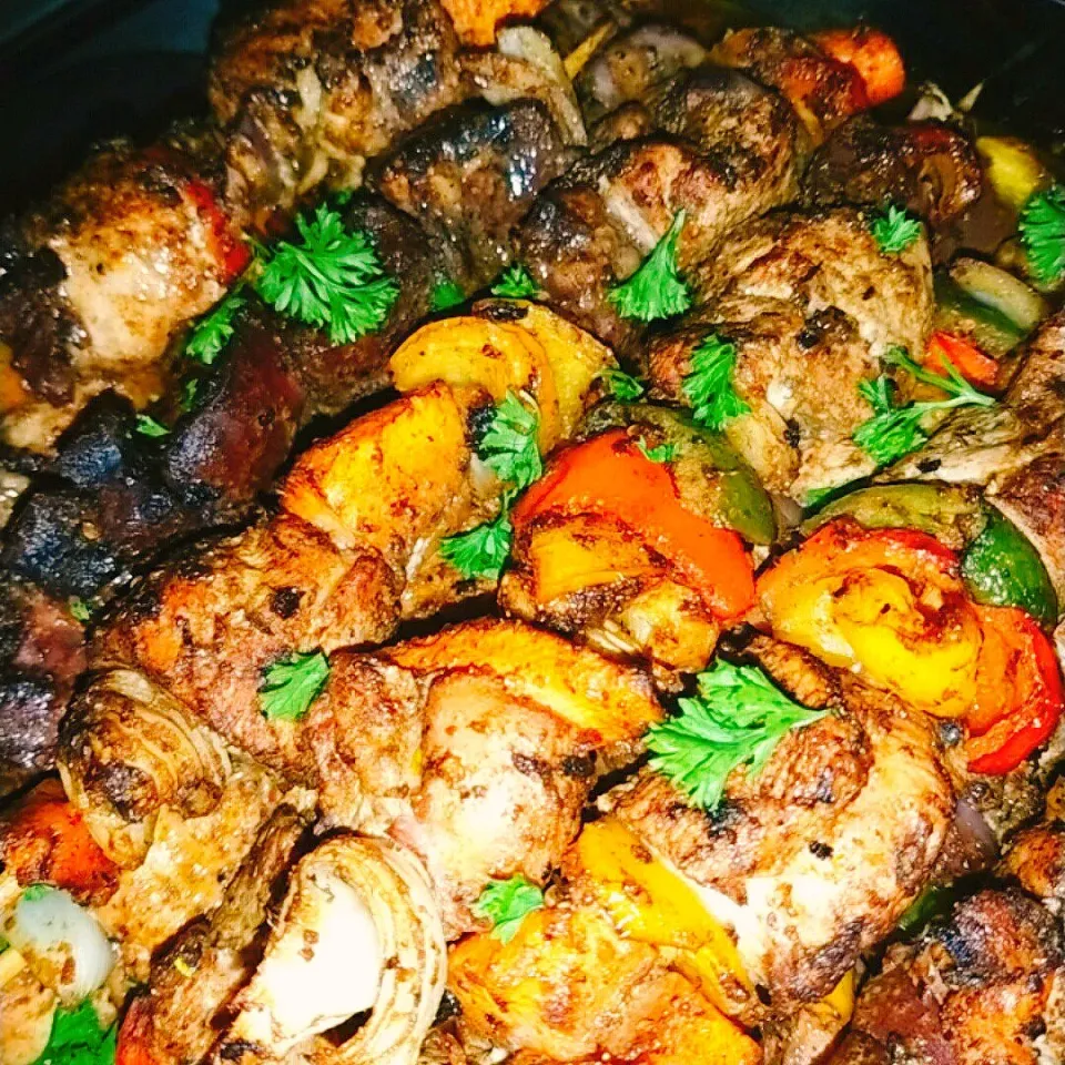 Spicy Kebabs. African street style|thewriterchefさん