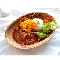 大豆のお肉と植物素材だけで作った#トマト煮込み　丸大食品さんありがとう🥹🫶🏻