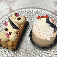 ☆今日のおやつ☆　『トゥシェ·ドゥ·ボワ』さんのケーキ