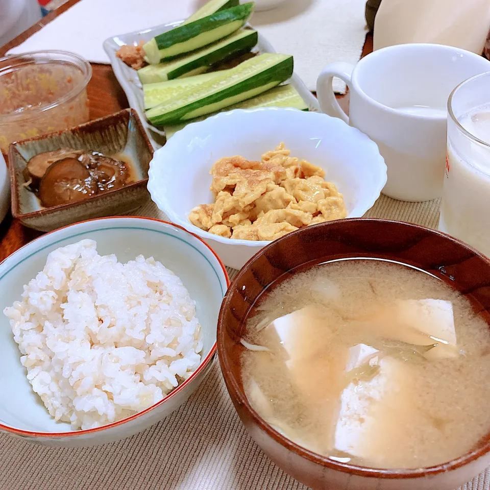 豆腐とみょうがの味噌汁|akkoさん