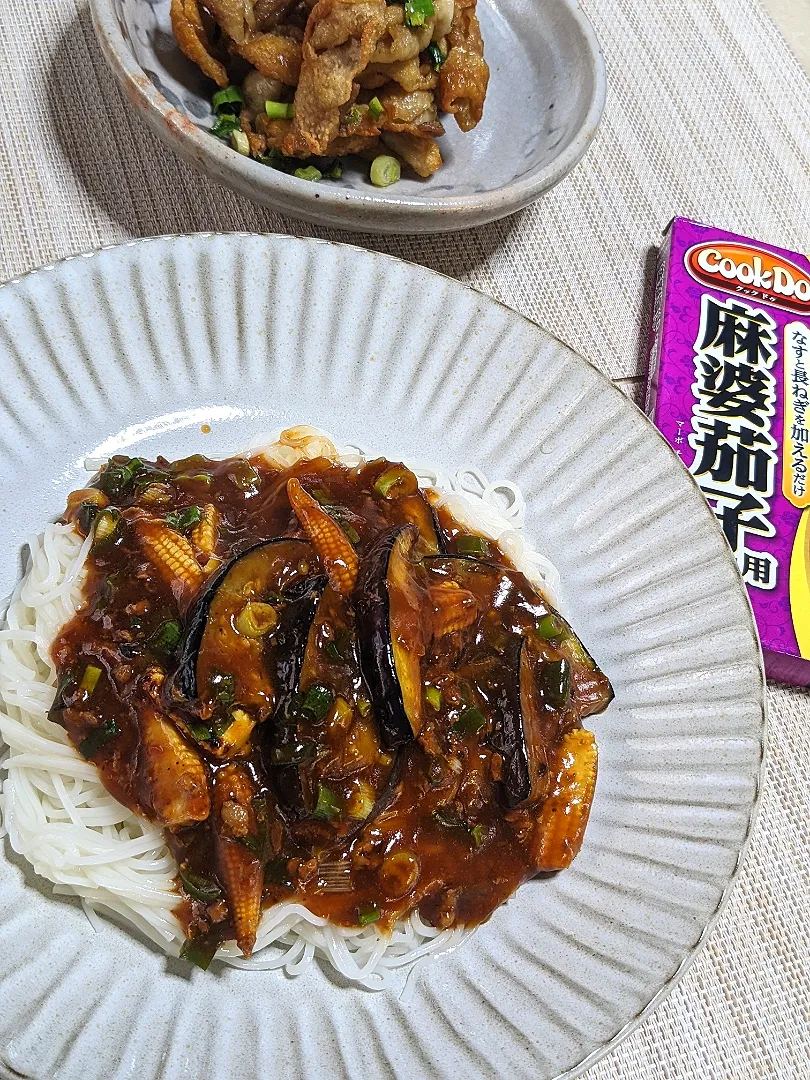 Snapdishの料理写真:麻婆そーめん|f.1125beさん