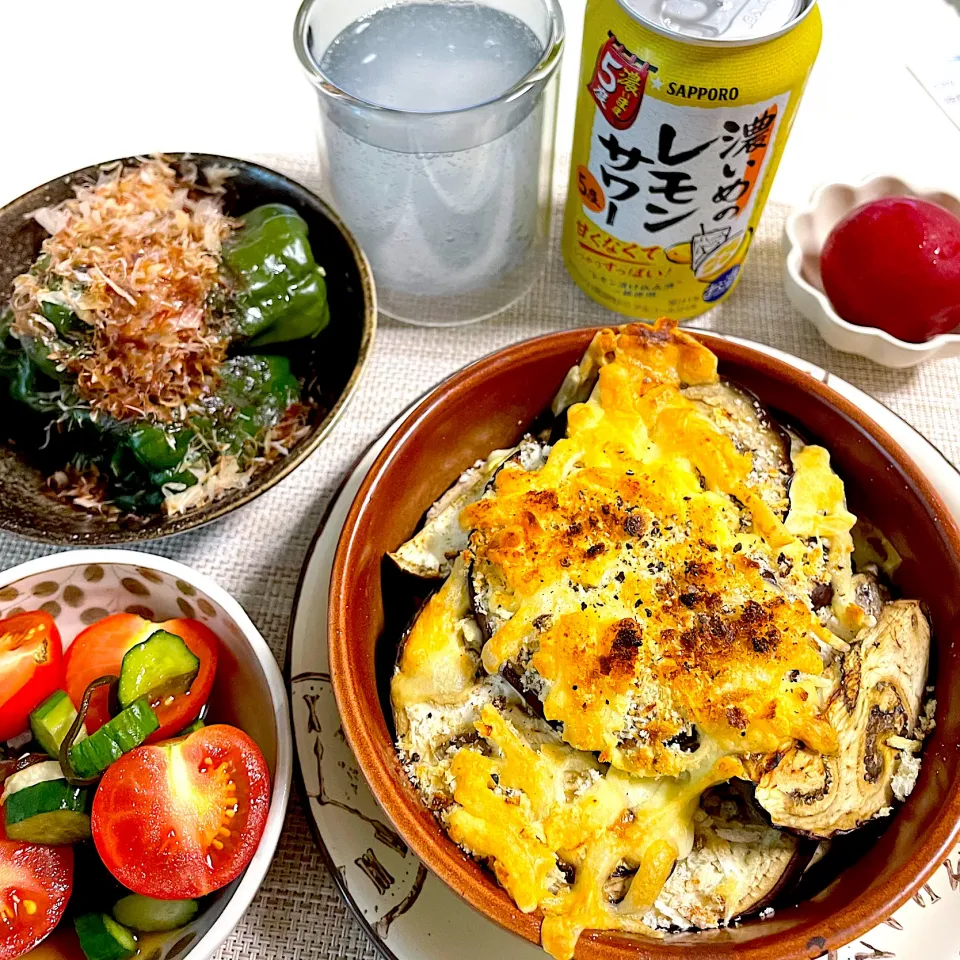 Snapdishの料理写真:7/31晩ご飯：野菜を食べる晩ご飯|ななみんさん