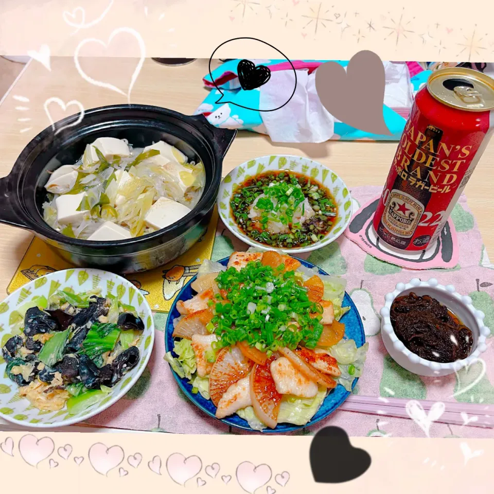 Snapdishの料理写真:７／３１ ｓｕｎ 晩ごはん🍴＊○°|rinaronarさん