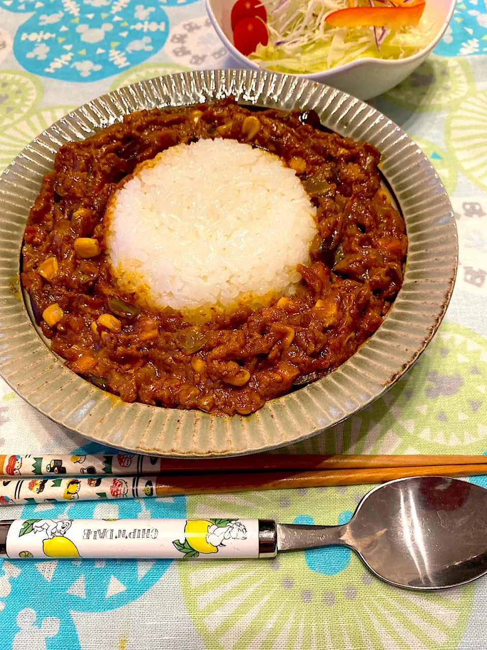 夏野菜のキーマカレー|こずりんさん