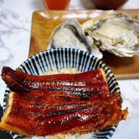 鰻と牡蠣の朝食