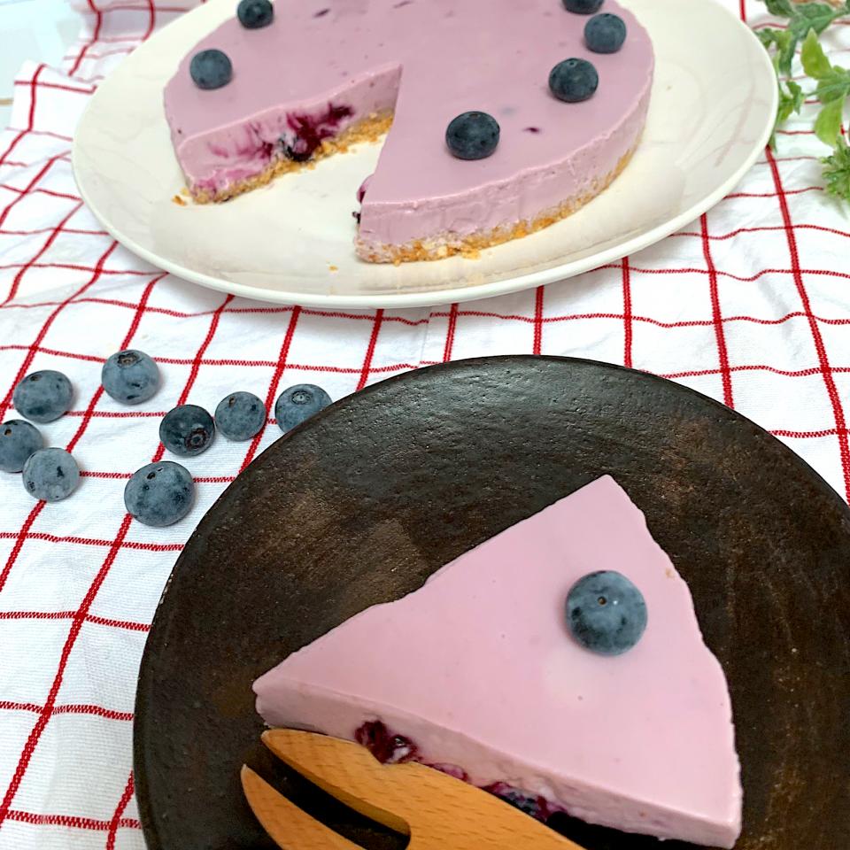 ブルーベリーレアチーズケーキ Chicaocafe Snapdish スナップディッシュ Id Csvjaaa