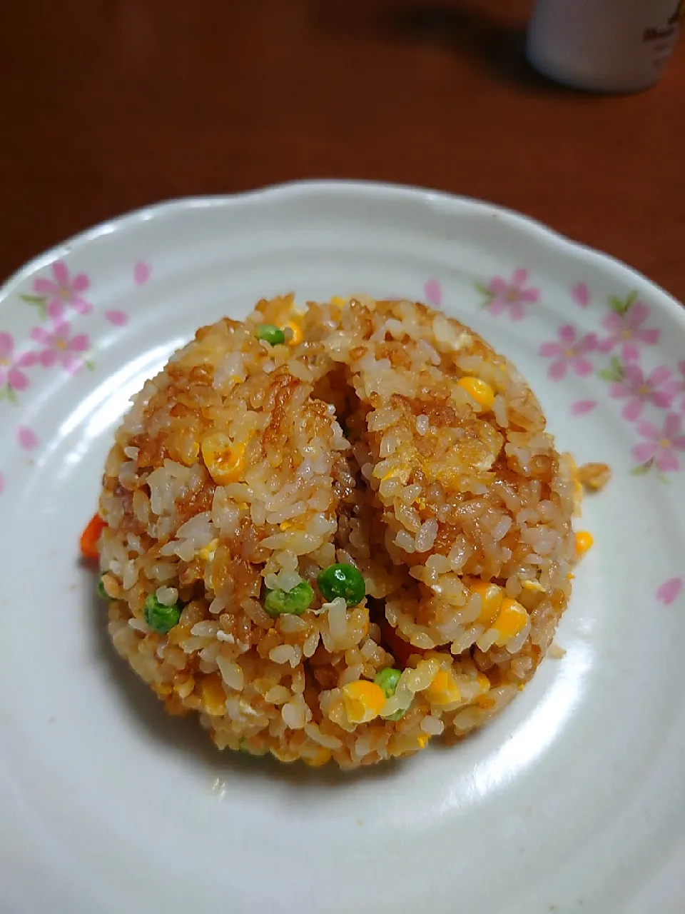 冷凍焼きおにぎり炒飯|ぱやさん