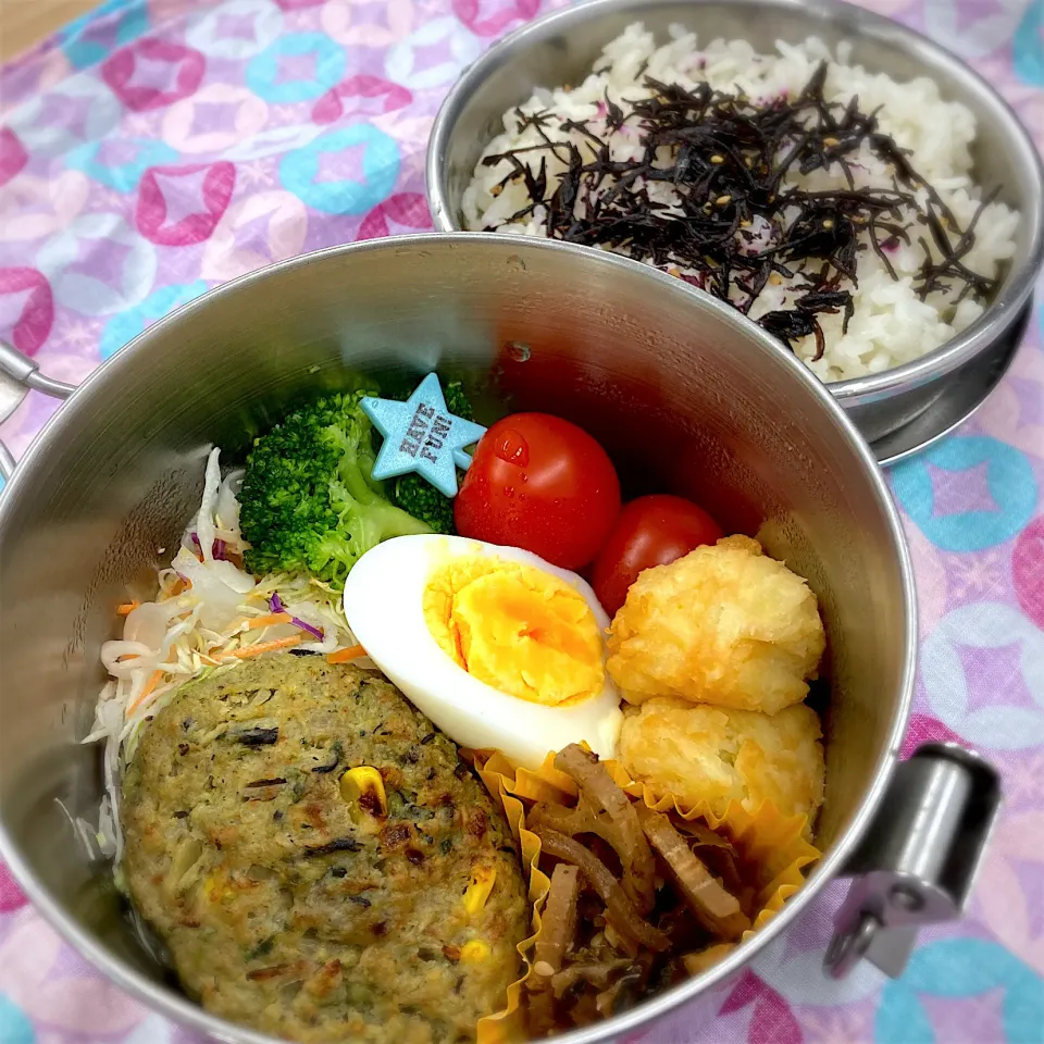 野菜ハンバーグ弁当|はらぺこ青虫さん