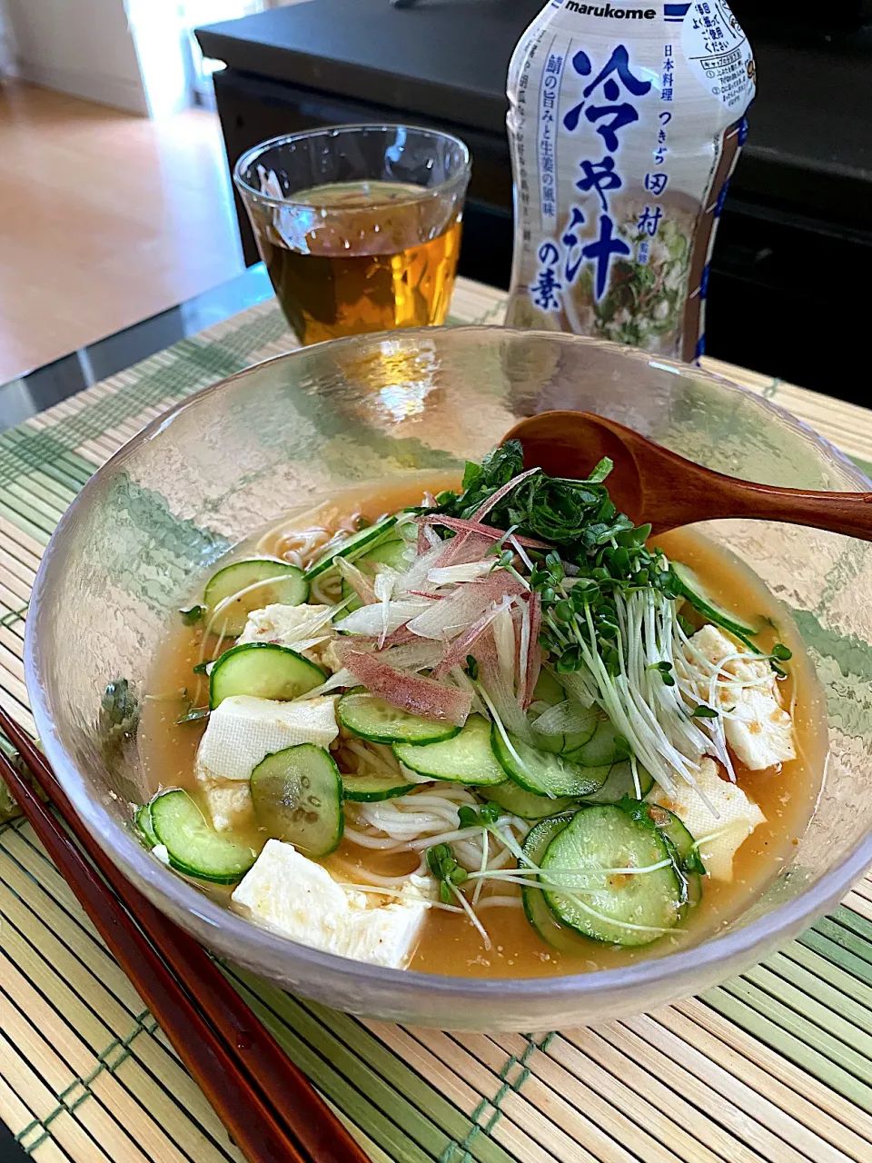 冷や汁そうめん🎐|ゆかりさん