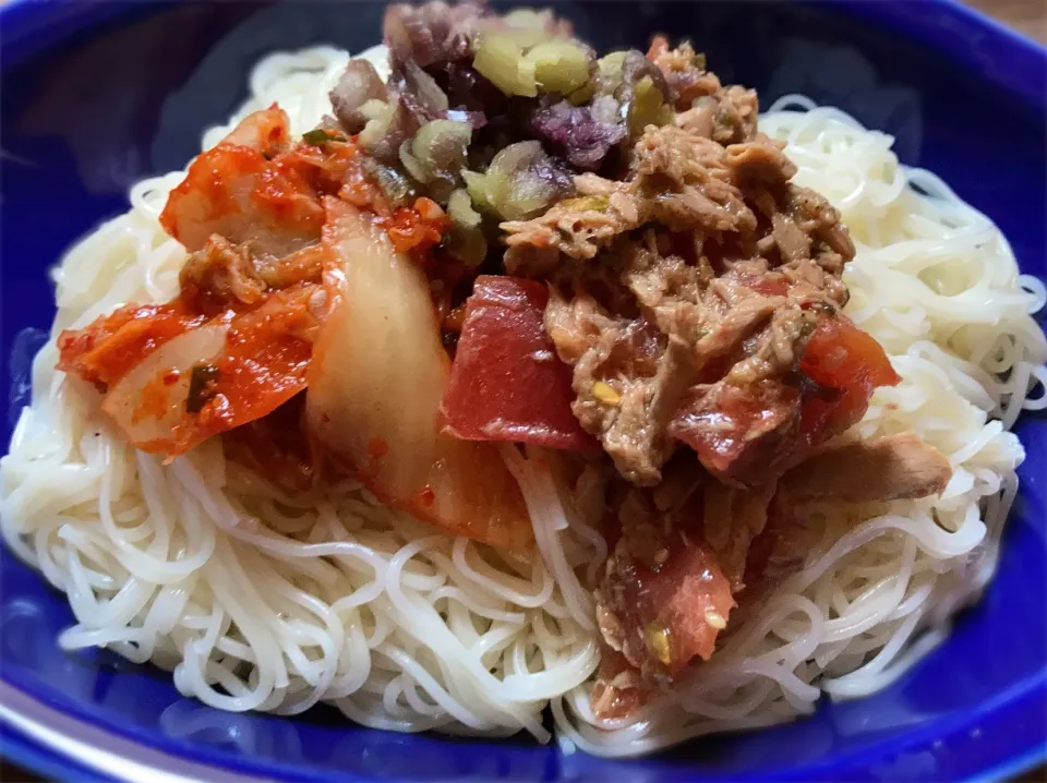 Snapdishの料理写真:色々乗っけ素麺🍜|gunlove❤さん