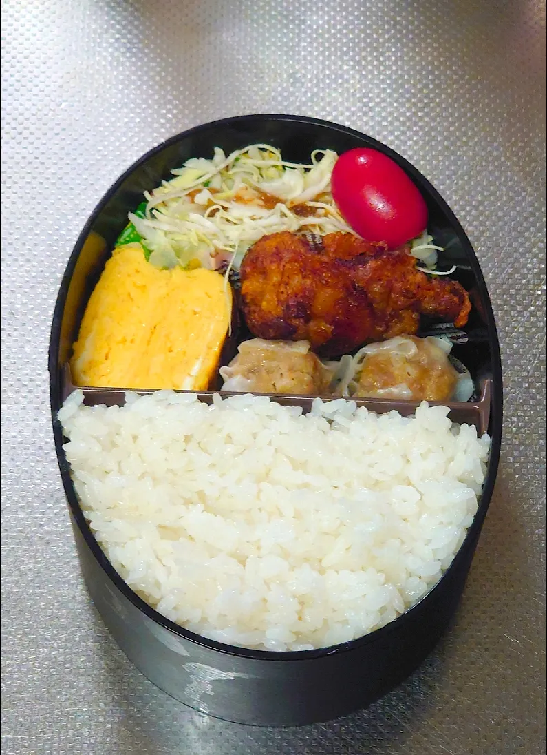 鶏唐揚げ&焼売弁当|黒川克博さん