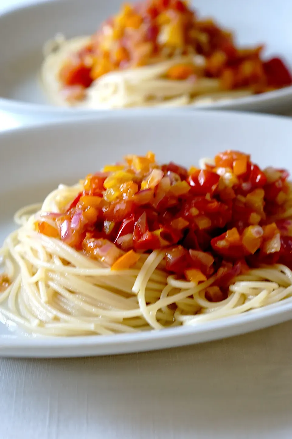 Snapdishの料理写真:Junさんの料理 刻みハラペーニョでサルサパスタ|てつやさん