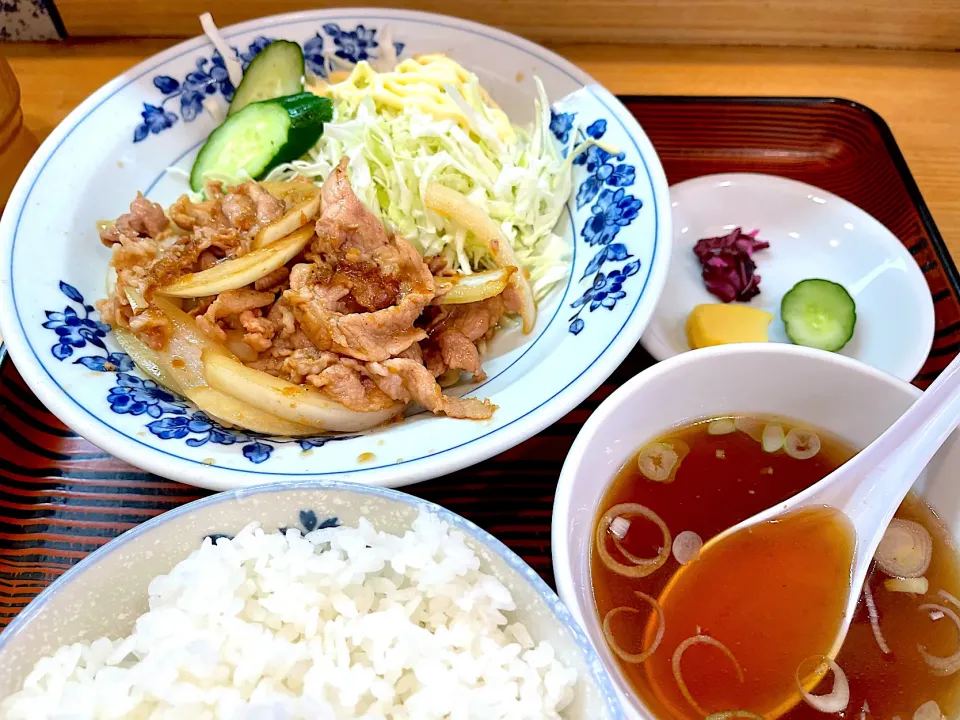 生姜焼き定食|マハロ菊池さん