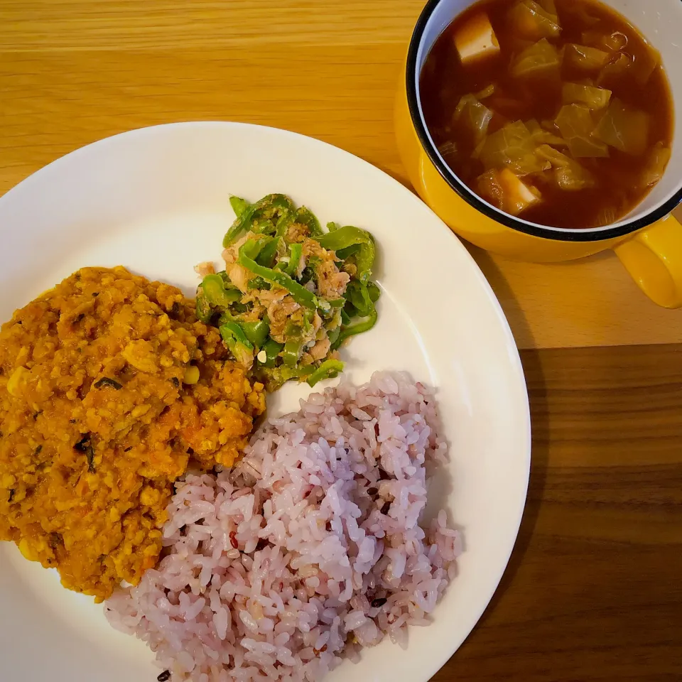 雑穀米キーマカレー甘酒入り|Mimさん