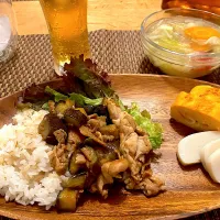 Snapdishの料理写真:茄子と豚肉のルーロー飯|aireimamaさん