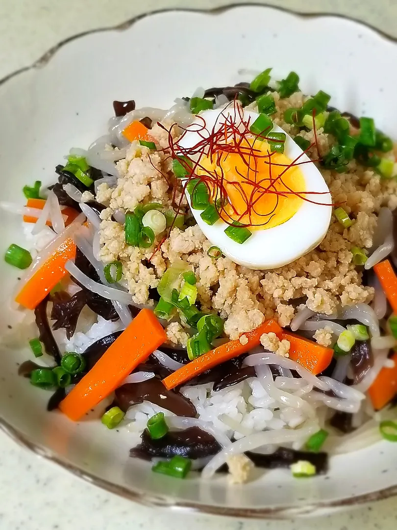 作り置き活用🍴ビビンバ丼|ぱんだのままんさん