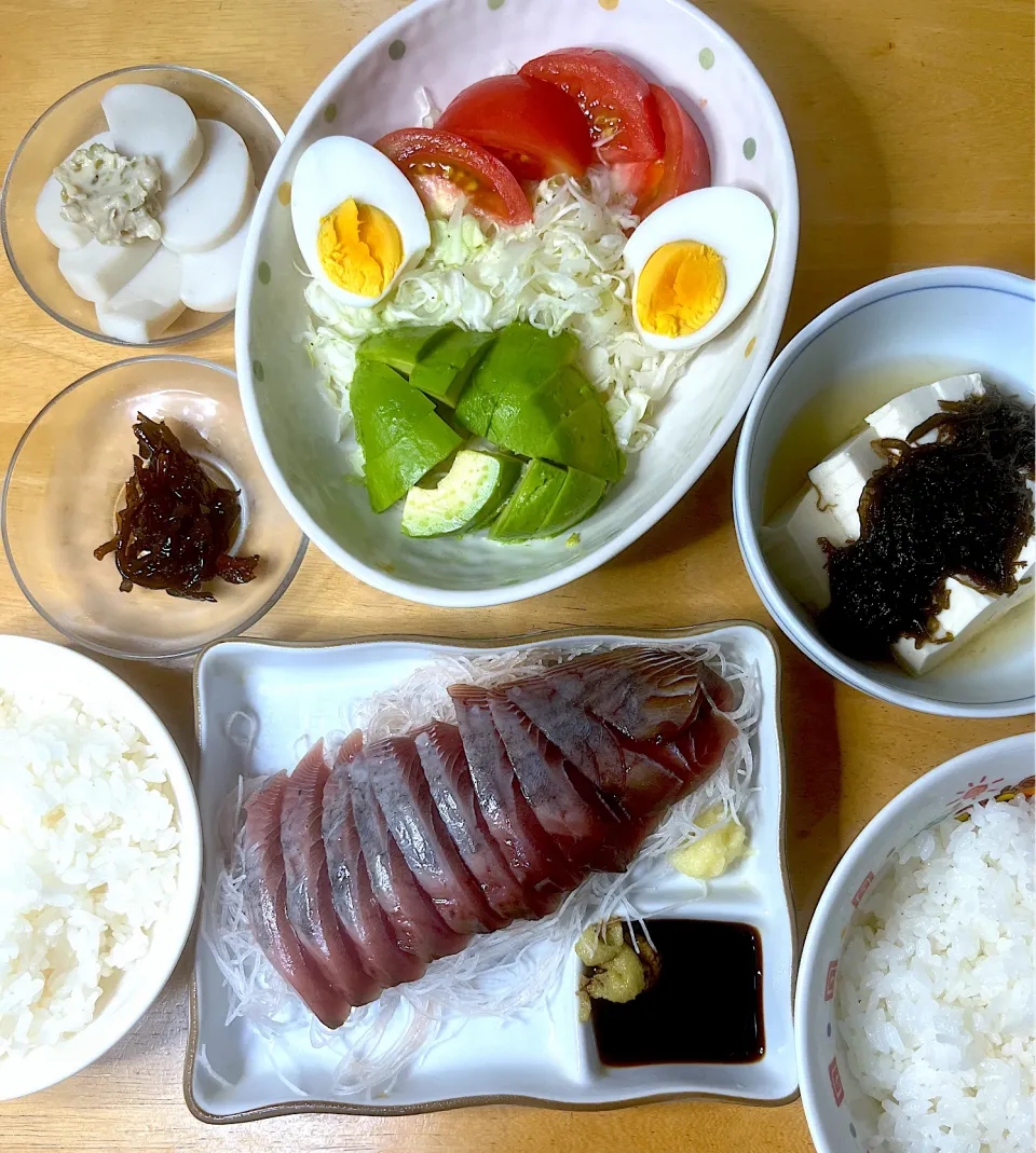 Snapdishの料理写真:鰹刺身🐟静岡産|Makokoさん