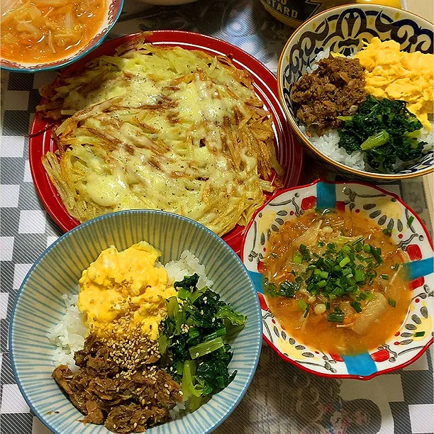 サバ缶で三色丼♬|panchiさん