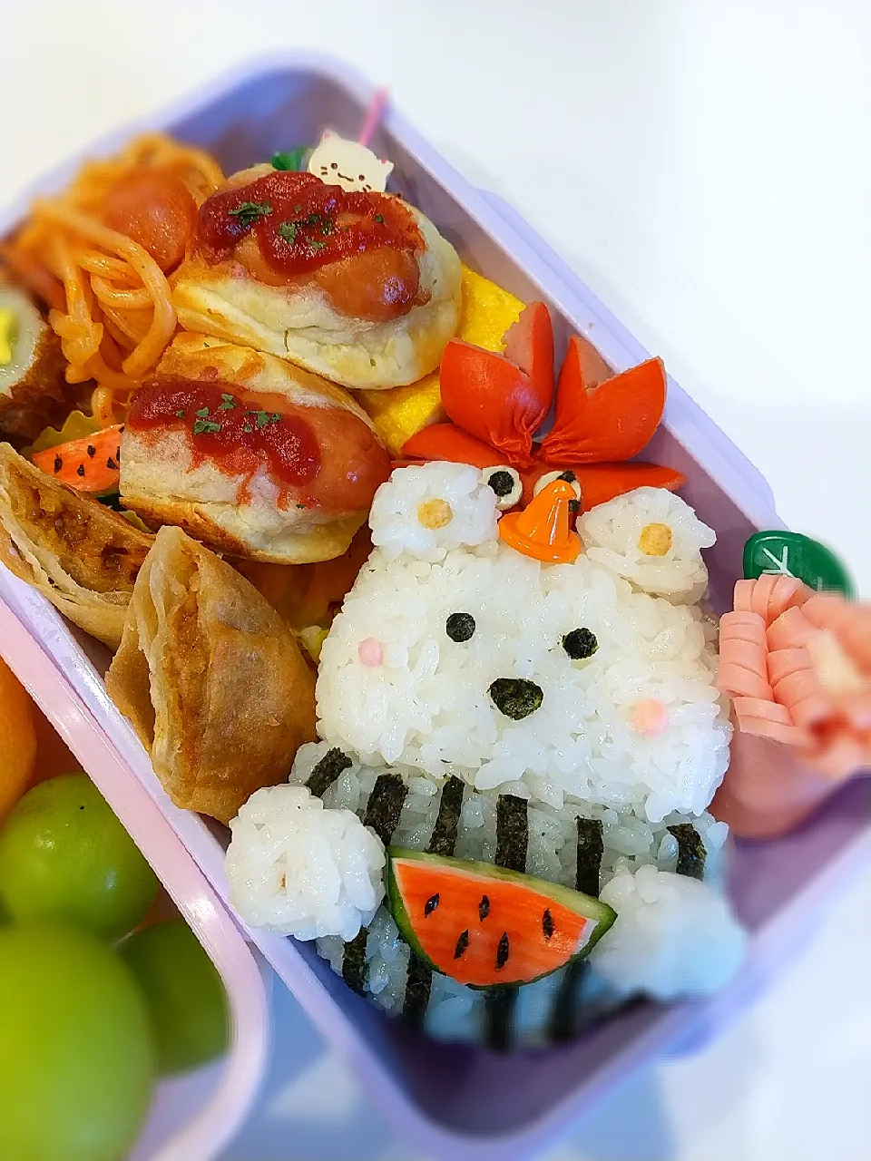 シロクマお弁当|mika,inoさん