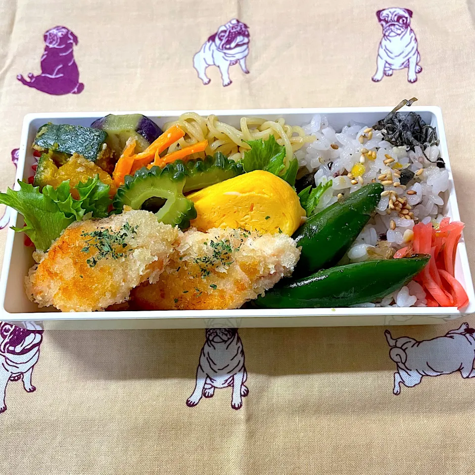 Snapdishの料理写真:娘夜勤弁当☆8月3日|kaoriさん