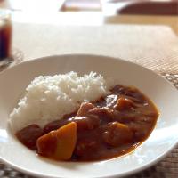 大豆ミートの欧風カレー