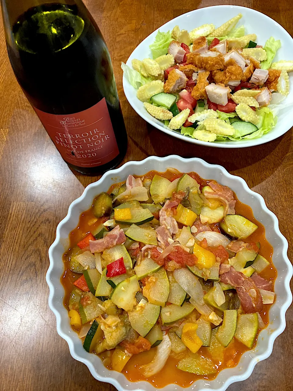 自家栽培野菜で　ワイン🍷のアテ|sakuramochiさん