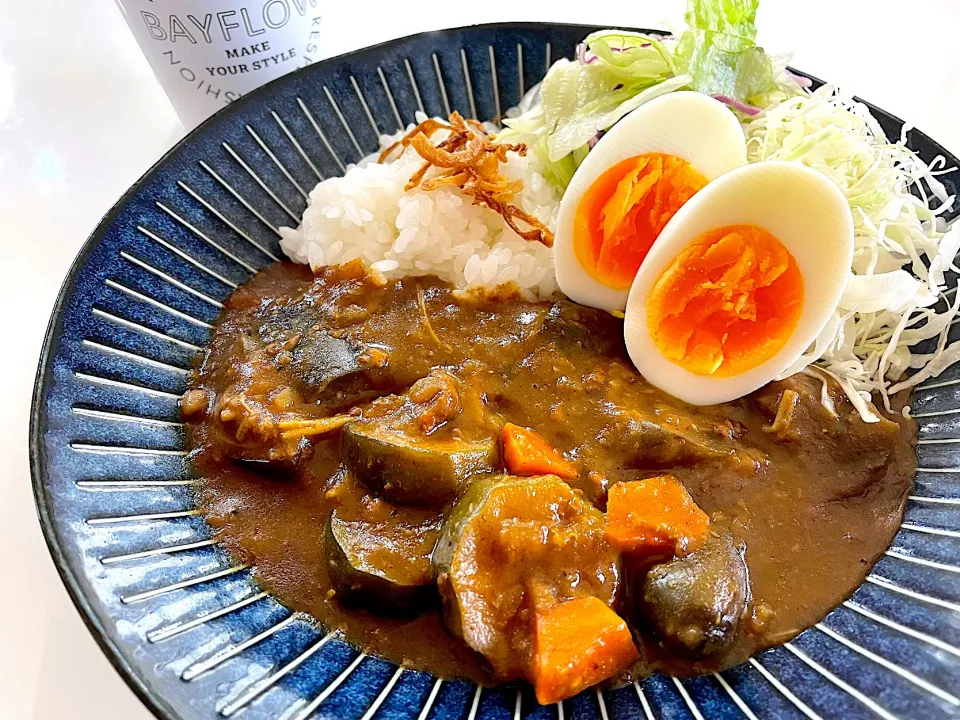 茄子とズッキーニのミンチカレー🍛|みほままこさん