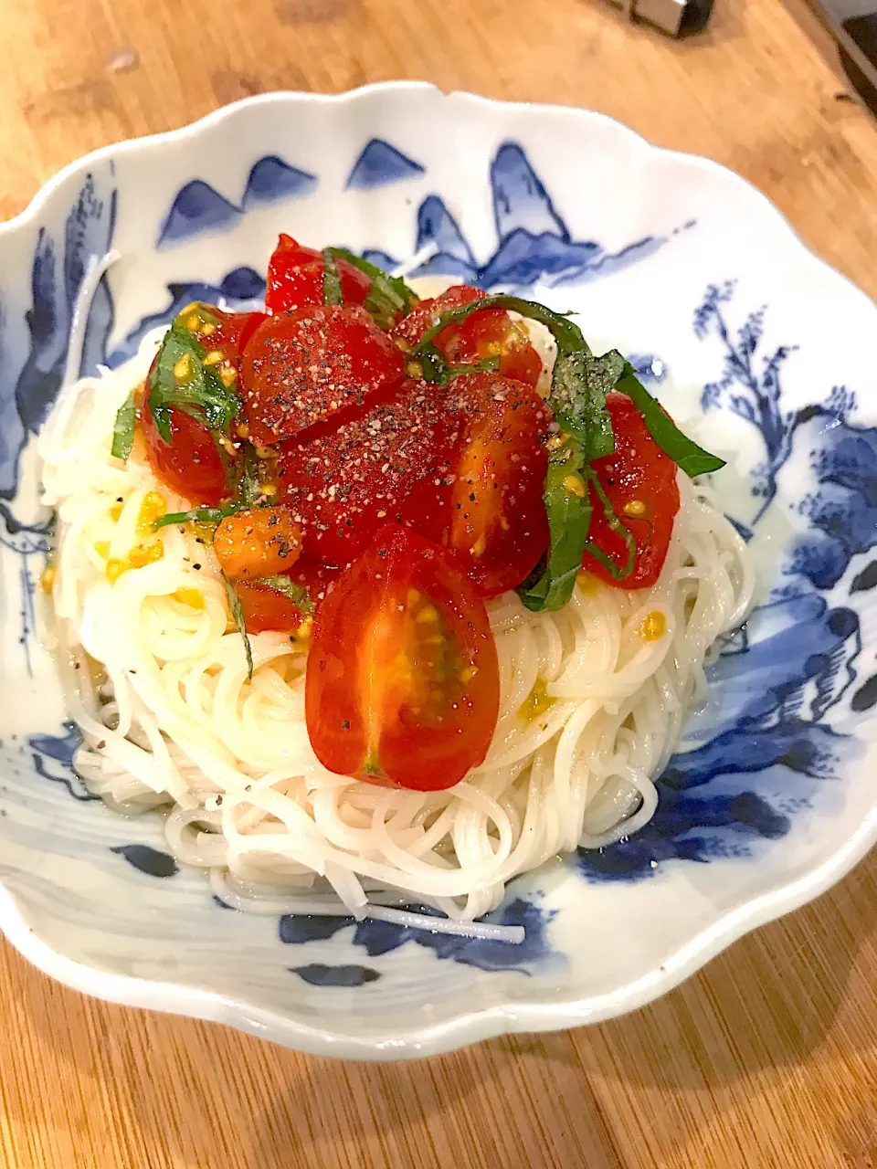 冷製素麺トマトのカッペリーニ|Nawaさん