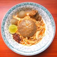 Coconut Milk Chicken Curry Noodle