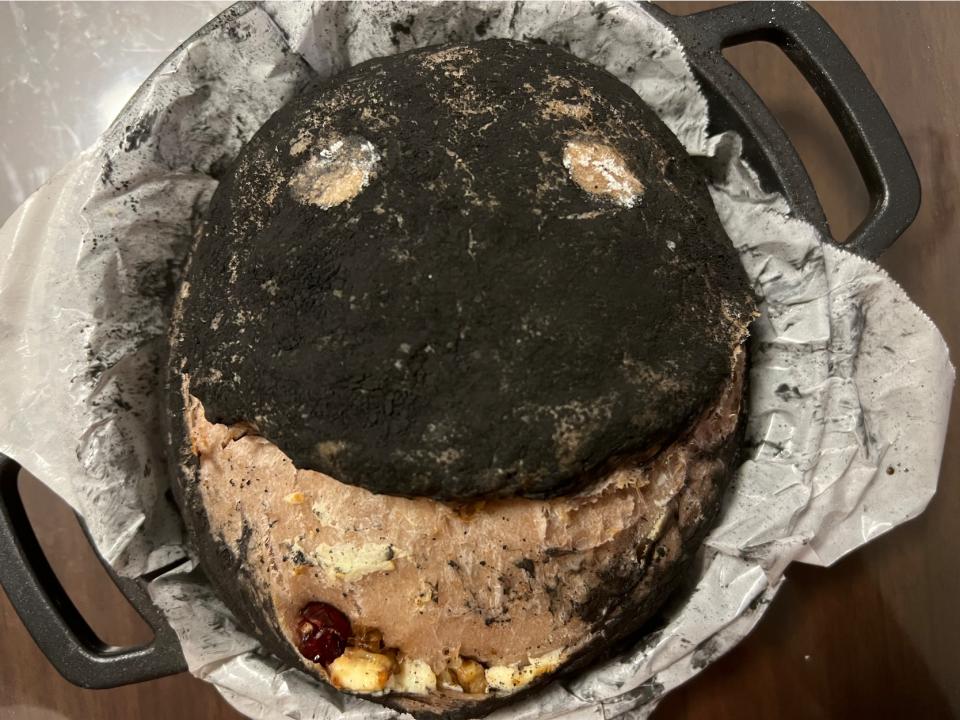 あーニコちゃんのつもりが、、お化けになっちゃった👻😂
