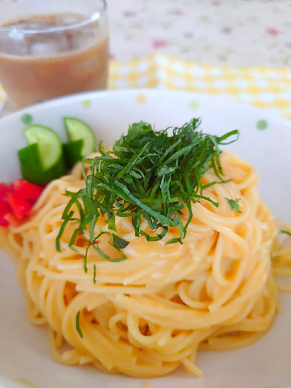 お昼ごはんですが、

いつものパスタ|🍒ふみりん🍒さん