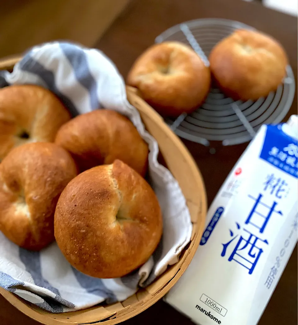 甘酒ベーグル🥯|Mituさん