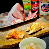 お試し料理『真鯛の刻みハラペーニョ』✨✨✨まずは３製品のお味確認やな❣️😋