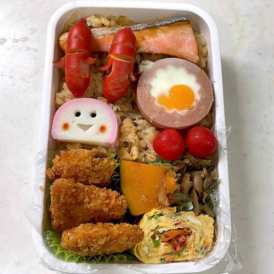 2022年8月8日　オレ弁当♪|クッキングおやぢさん