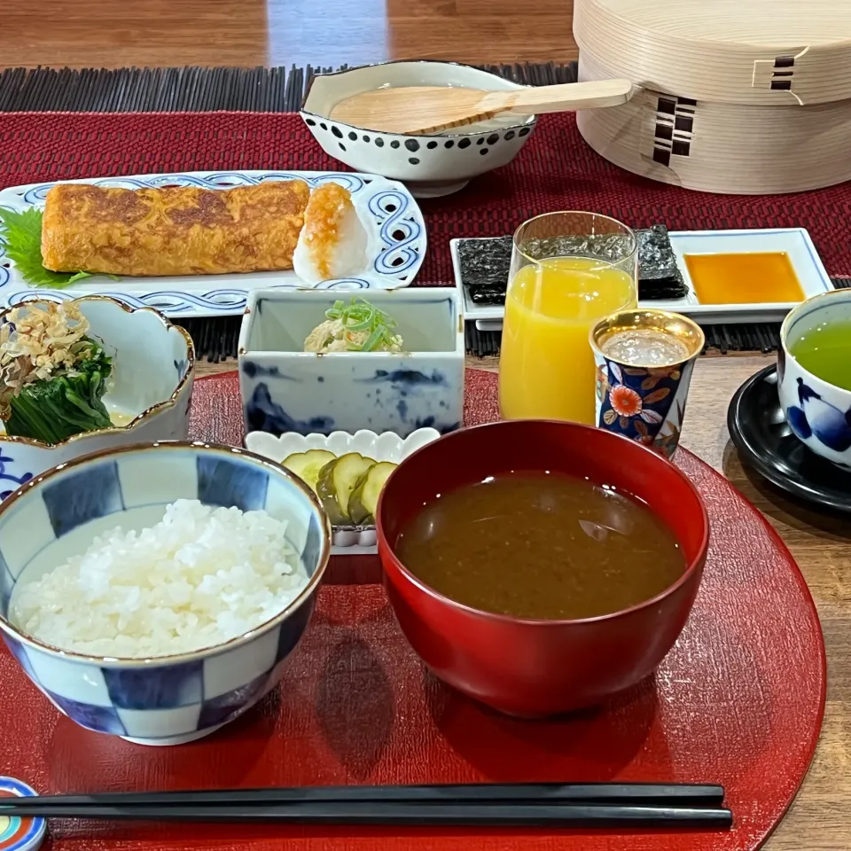 甘塩っぱい卵焼き定食|ぞうさんのお台所さん