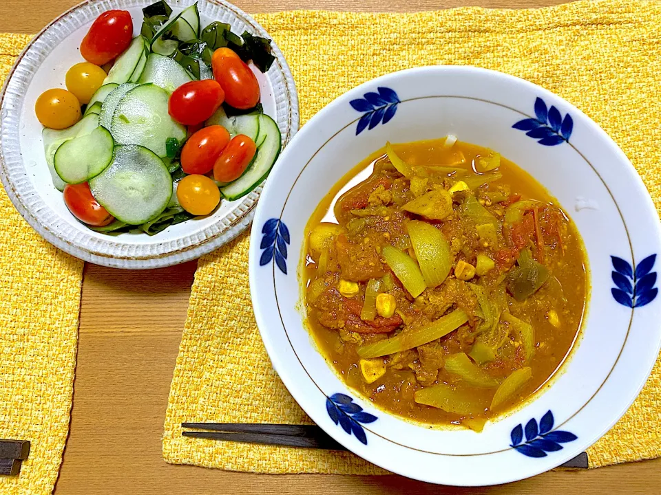 マルコメさんありがとう❤️プラス糀　糀甘酒で、リメイク和風カレーうどん|1614さん