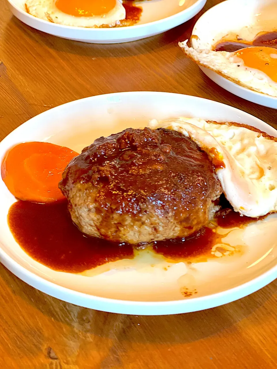 目玉焼きハンバーグ|だてまんさん