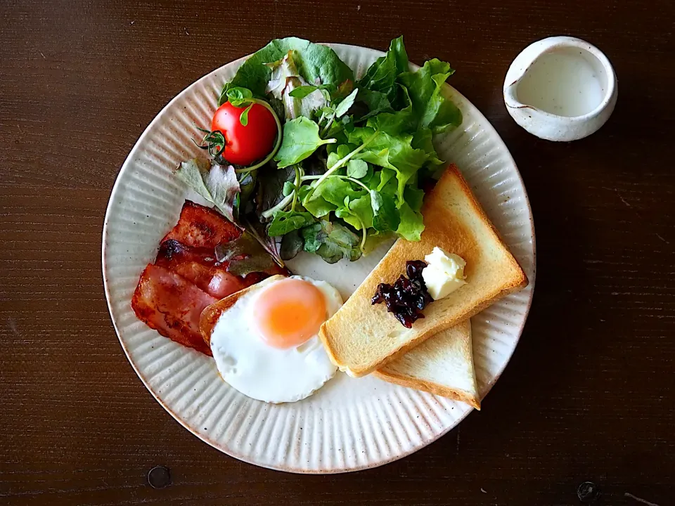 Snapdishの料理写真:朝はパン派|seiko_funfoodさん