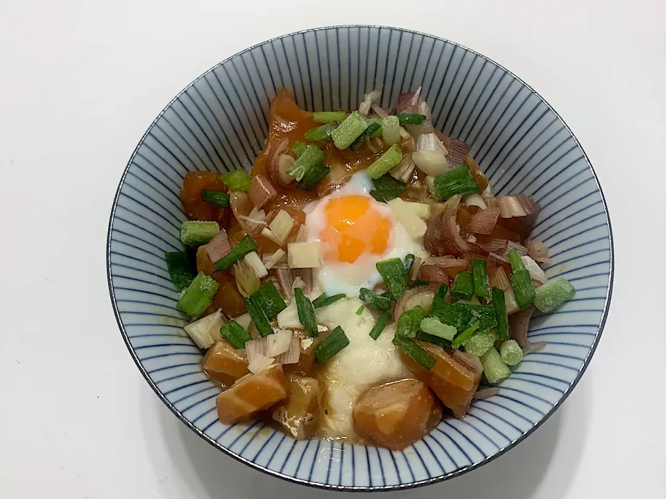 サーモン漬け丼|卍さん