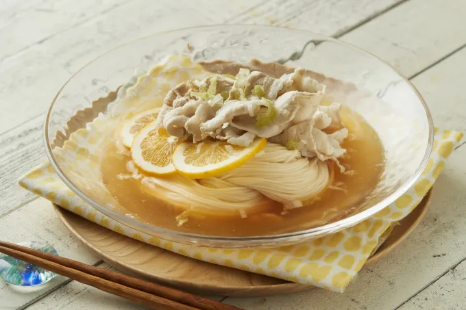 レモンしゃぶしゃぶ素麺|日の出みりんさん