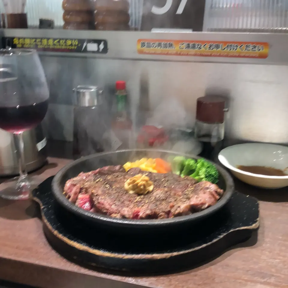 Snapdishの料理写真:ワイルドステーキ450g ＃いきなりステーキイトウヨーカドー小杉店|Hajime Sakaiさん