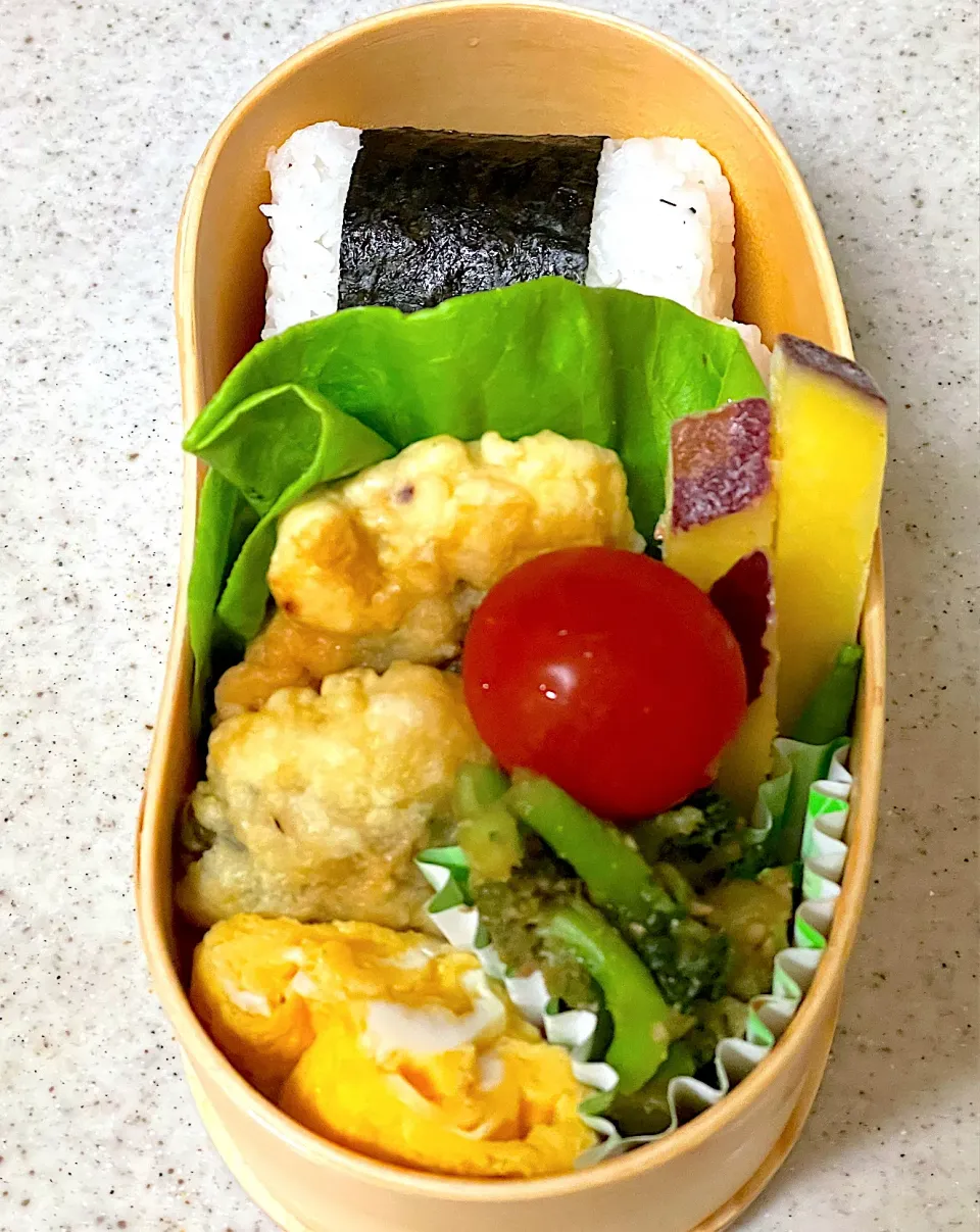 梅しそとり天弁当|besさん