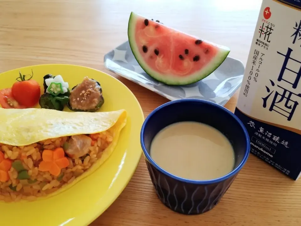 Snapdishの料理写真:朝ごはん|ひんひさん